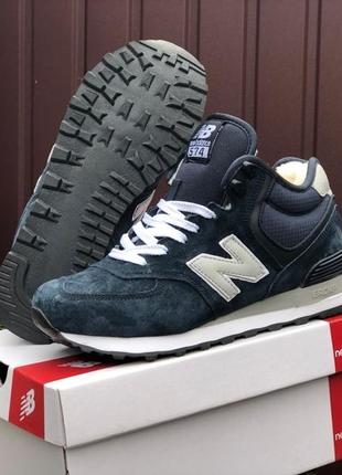 Жіночі зимові кросівки new balance 574 с3 фото