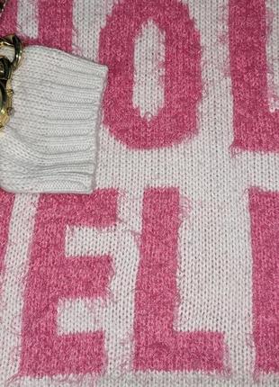 Розовый свитер с травкой janina #11893 фото
