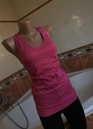 Black friday !!! малинова спортивна майка з тигровим візерунком danskin