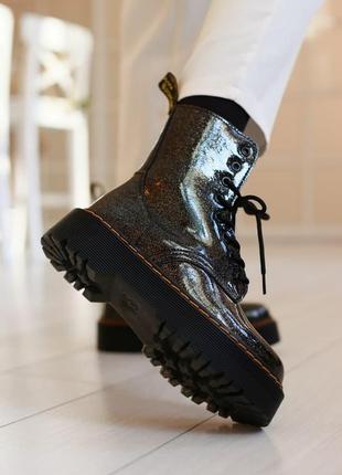 Жіночі ботінки dr. martens jadon женские ботинки мартенс зимние