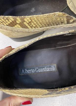 Чоловічі туфлі alberto guardiani6 фото