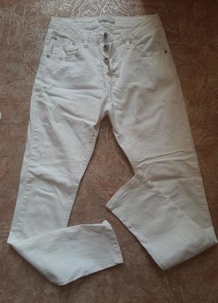 Джинси скини джинсы скіні скінні білі 34 xs xxs s білі слім обтягивающие вузькі вцузкачі жіночі