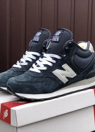 Женские высокие кроссовки с мехом new balance 5743 фото