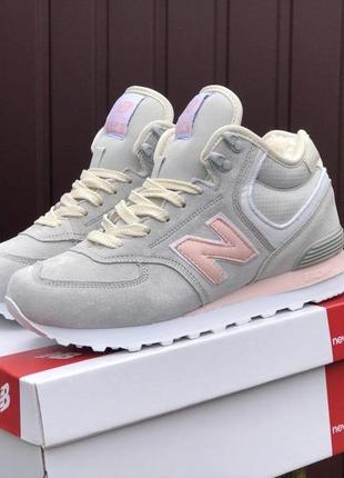 Женские кроссовки с мехом new balance 5743 фото