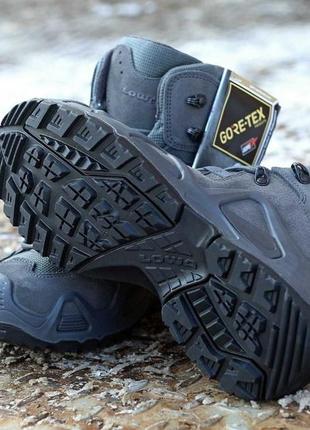 Оригинальные  ботинки средние lowa zephyr gtx mid tf. колір wolf 41.5 26 см нога