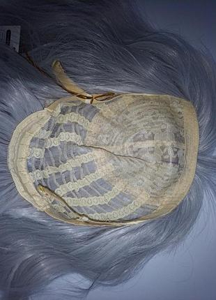 Новый женский карнавальный парик с маской.