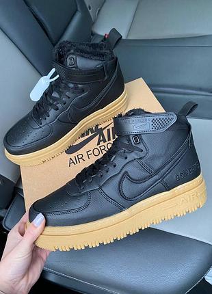 Чоловічі кросівки nike air force i утеплені