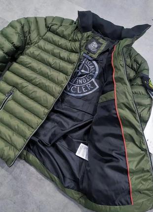 Топова куртка stone island vs moncler