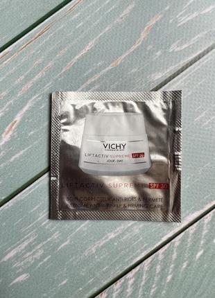 Крем для обличчя vichy liftactiv supreme day cream spf 30 корекція зморщок та пружність шкіри