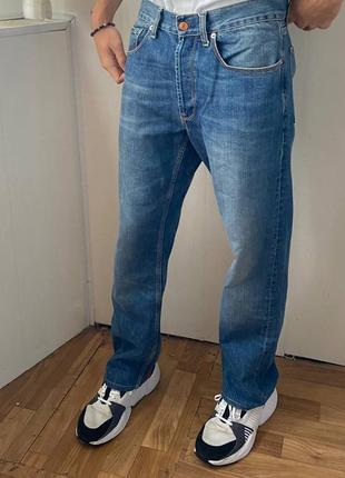 Чоловічі класичні джинси straight3 фото