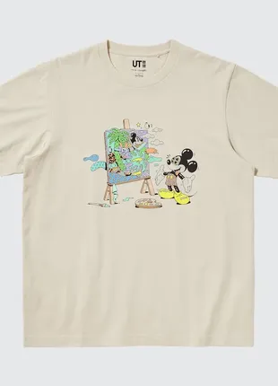 Футболка коллекции mickey & friends, uniqlo