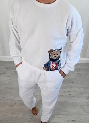 Чоловіча тепла піжама