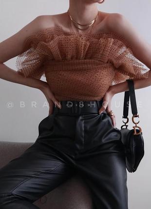 Трендовая блузка корсет zara