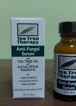 Cыворотка для ног tea tree therapy противогрибковая с маслами чайного дерева и эвкалипта 30 мл1 фото