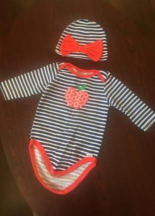 Костюм фірми gerber 6-9 міс.новий