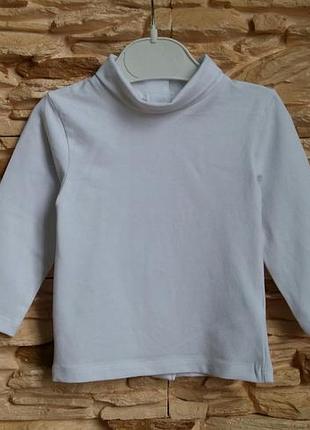 Водолазка/гольфик/распашонка kiabi (франция) на 3-6 месяцев (размер 63-69)