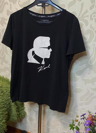 Футболка karl  lagerfeld