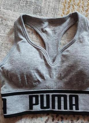 Спортивный топ лиф бра с чашками puma