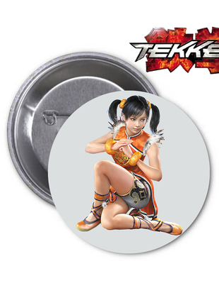 Значок badge game гра tekken залізний кулак