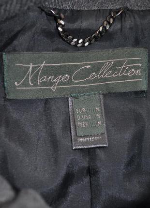 Терміново ідеальне весняне вовняне пальтечко від mango в стилі мілітарі2 фото