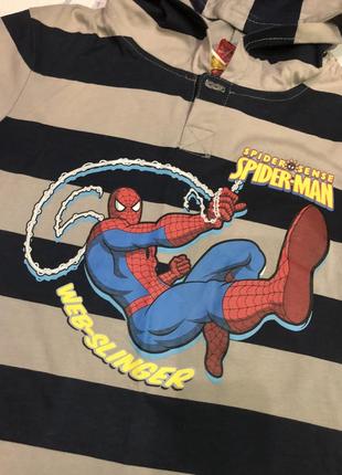 Крутая котоновая кофта spiderman2 фото