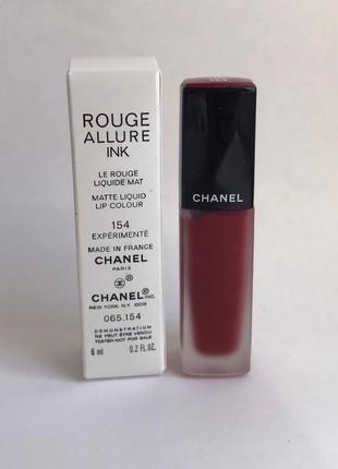 Chanel rouge allure ink le rouge liquide mat - жидкая матовая помада
