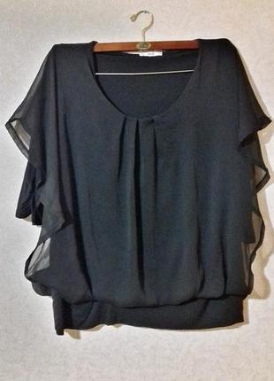 Шикарна блуза на пишні форми,р. 52-56