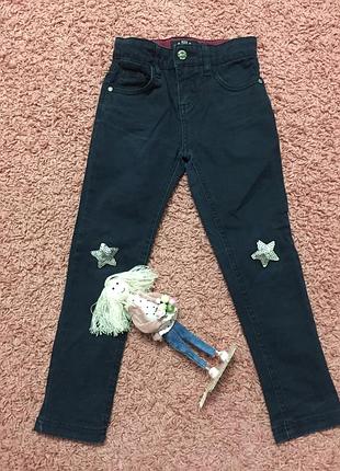 Чорні скіні для дівчинки