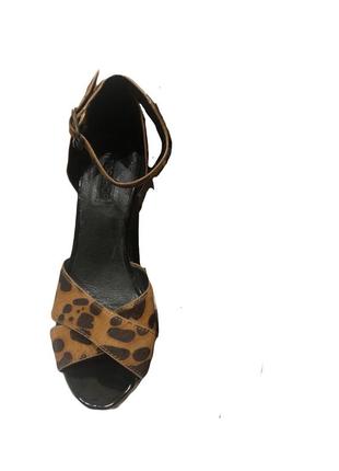 Туфли на платформе леопардовые от topshop4 фото