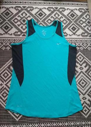 Отличная спортивная майка от nike dri-fit, p. l