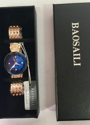 Жіночі годинники baosaili blue3 фото