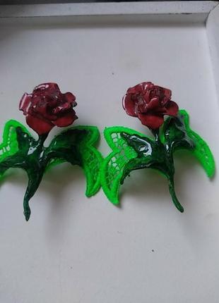 Серьги роза пустыни