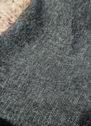 Класичні сірі брюки з атласним бантом8 фото