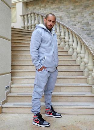 Костюм двієчка чоловічий з утепленням (великі розміри до 6 xl)