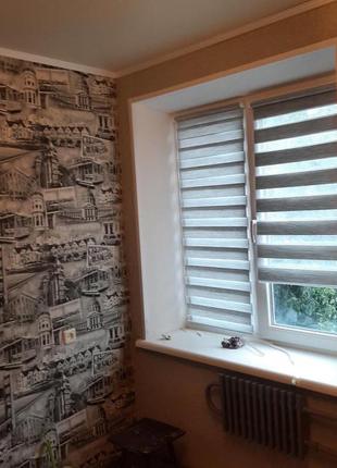 Тканинні ролети день ніч , ролети, жалюзі, рулонні штори день ніч