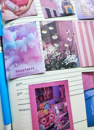 Набір #26 квіти наліпки для скрапбукінга, картинки зображення марки стікери для щоденників блокнота скетча записника6 фото
