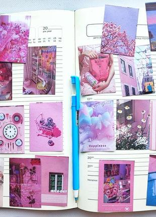 Набір #26 квіти наліпки для скрапбукінга, картинки зображення марки стікери для щоденників блокнота скетча записника1 фото