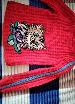 Тепла кофта для дівчинки