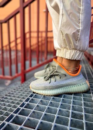 Кросівки adidas yeezy 350 v2 desert sage10 фото