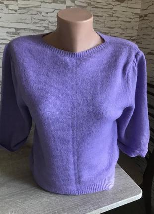 Лавандовый свитер