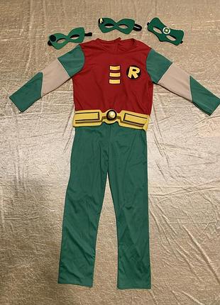 Яркий карнавальный костюм супергероя рейнджеры мстители на 8-9 лет