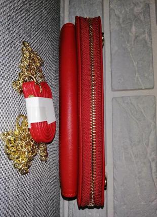 Женская сумочка baellerry красная3 фото