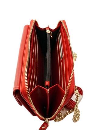 Женская сумочка baellerry красная5 фото