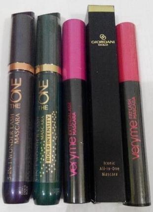 Универсальная тушь для ресниц 5-в-1 the one wonderlash xxl oriflame very me oncolour colourbox орифл2 фото