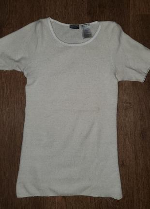 Шерстяная ангоровая термо футболка джемпер esmara