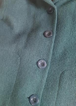 Пальто фактурное шерсть3 фото