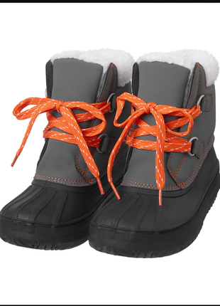 Зимні дитячі чоботи на хутрі. розмір 121 фото