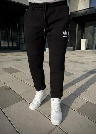 Теплый спортивный костюм adidas, кофта на молнии + штаны adidas4 фото