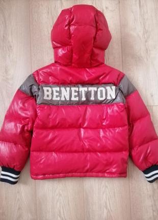 Пуховик benetton+ подарок1 фото