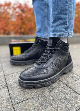 Кожаные ботинки casual 🔥